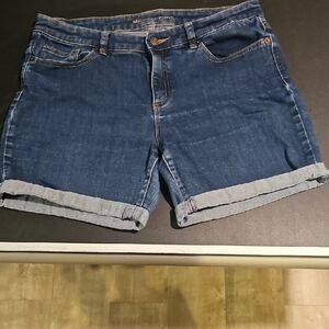 Michael Kors Dark Blue Jean Shorts